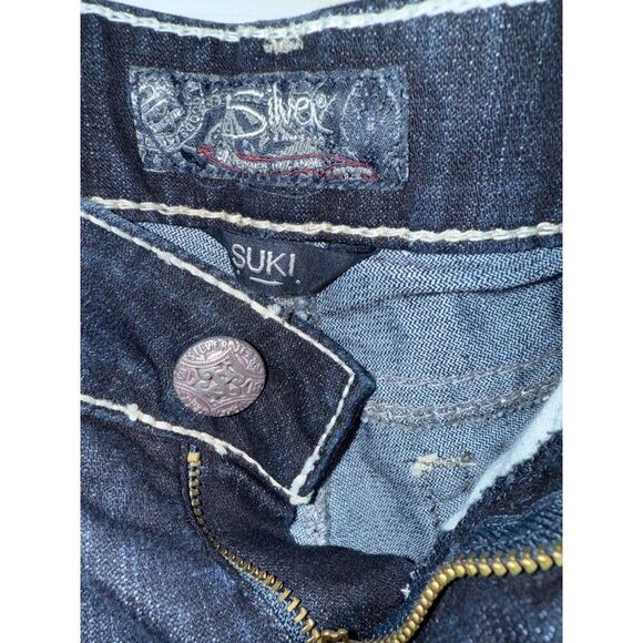 Silver Jeans Co Suki Slim Boot Curvy Mid Rise Jeans Size 27 - Picture 5 of 14